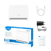 Cudy AC1200 Wi-Fi 4G LTE-Cat6 Gigabit-Router LT700e Mesh-Router (weiß, Mesh, Nano-Sim-Steckplatz)