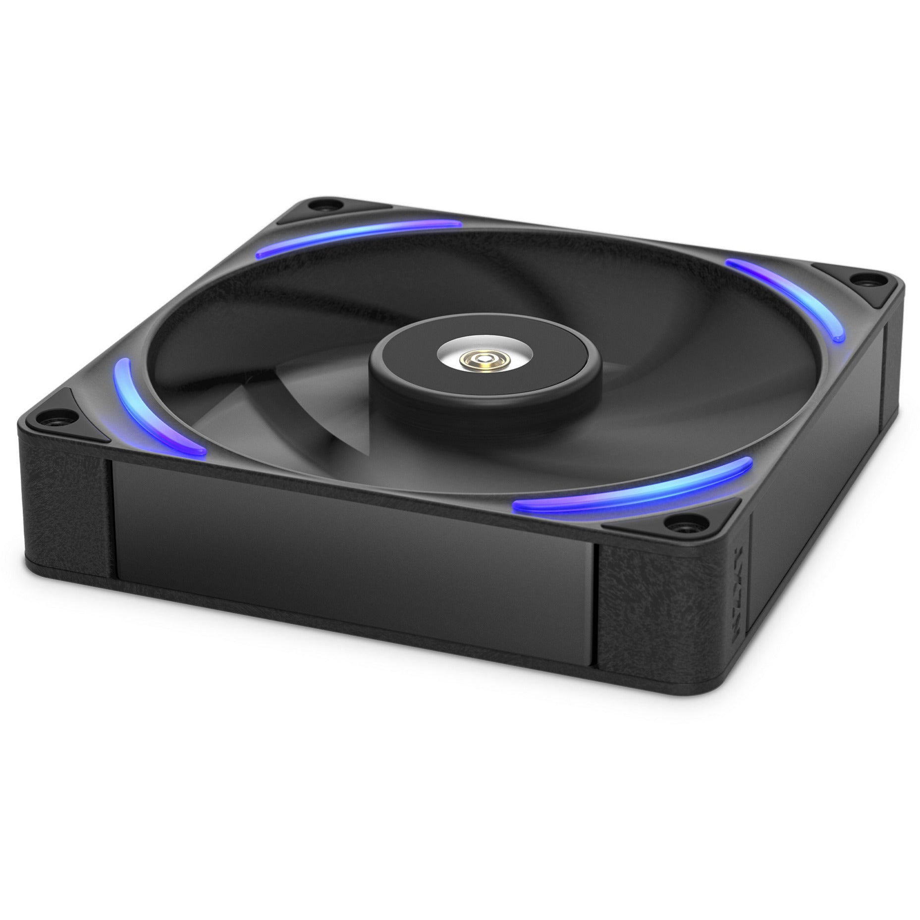 Nzxt f140x RGB-Gehäuselüfter (schwarz, 140 x 140 x 30 mm, PWM)