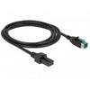 Delock Poweredusb -Kabel männlich 12 V> 2 x 4 Pin männlich für p