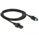 Delock Poweredusb -Kabel männlich 12 V> 2 x 4 Pin männlich für p