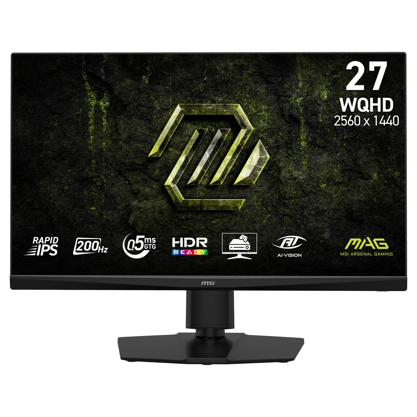 MSI Mag 272QPF E20 27 Gaming-Monitor (schwarz, 2x HDMI, 1x DisplayPort, AMD FreeSync, 200 Hz)