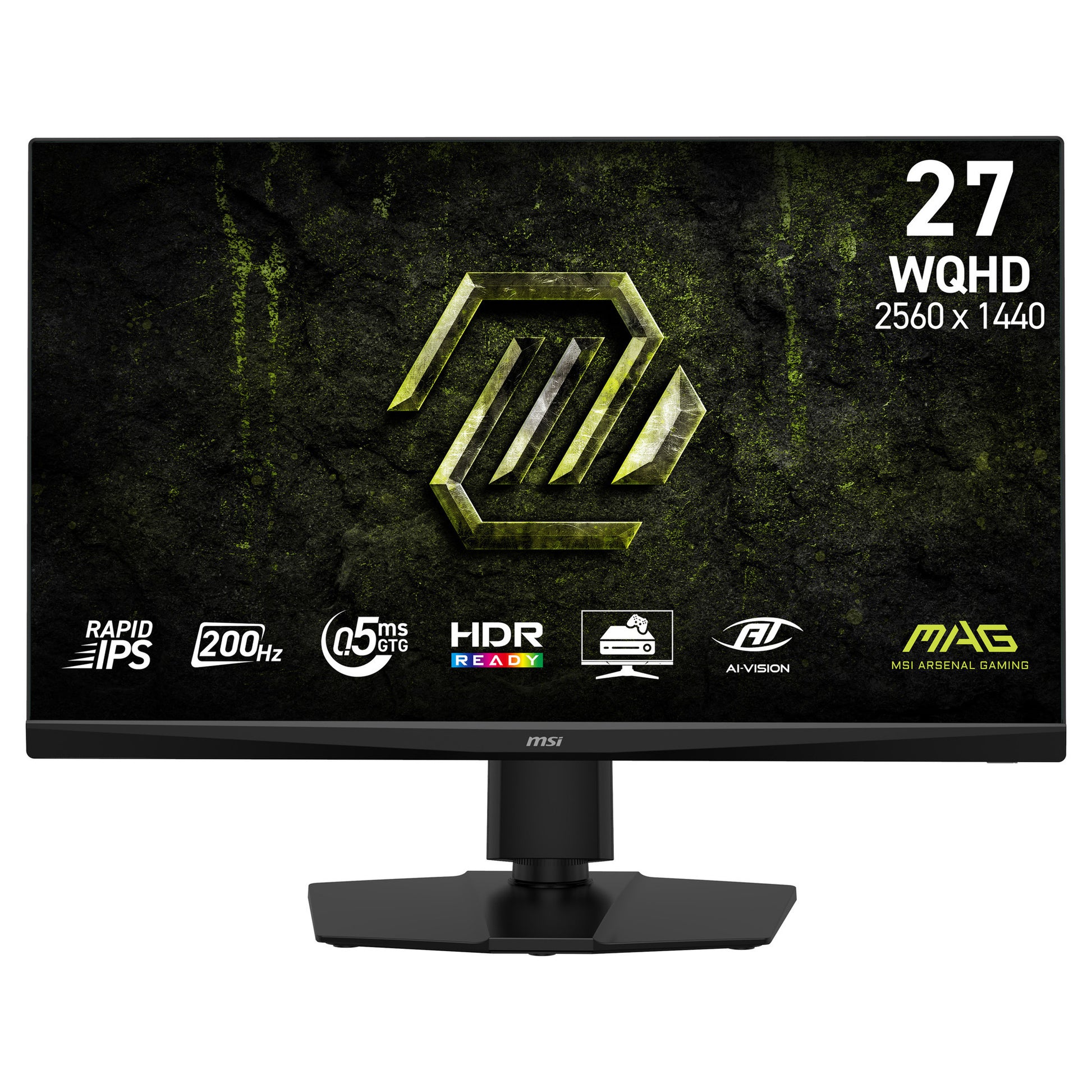 MSI Mag 272QPF E20 27 Gaming-Monitor (schwarz, 2x HDMI, 1x DisplayPort, AMD FreeSync, 200 Hz)