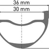 DT Swiss XMC 1501 Spline® One 30 Carbon 6-Loch Boost 29 Vorderrad
