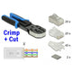 Delock RJ45 CRIMP + Cut Set