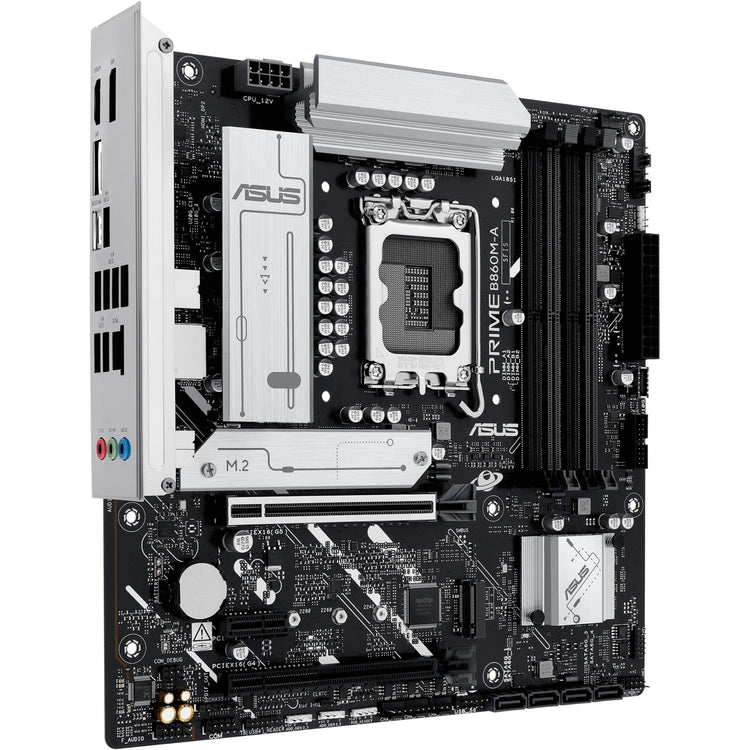 Asus Prime B860M-A-CSM Sockel 1851 Motherboard (Raid, 2,5 GB-LAN, Sound, µatx)