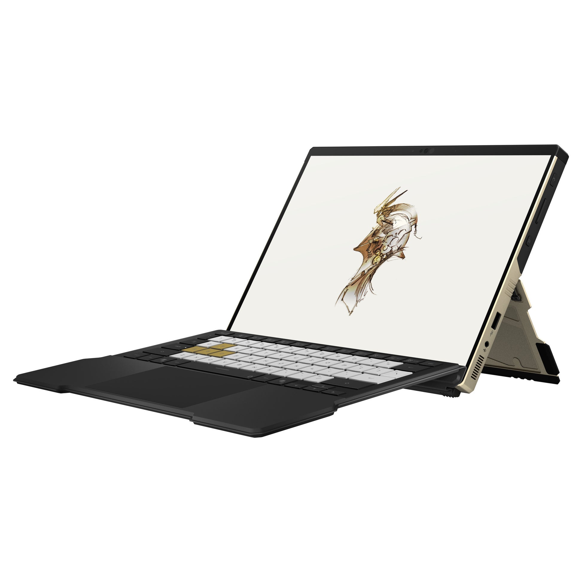 Asus rog flow z13-kjp gz302eac-ru178w 13,4 2-in-1-Gaming-Laptop (Gold Schwarz | Ryzen Al Max+ 395 | Radeon 8060s | 128 GB | 1 TB SSD | Touch)