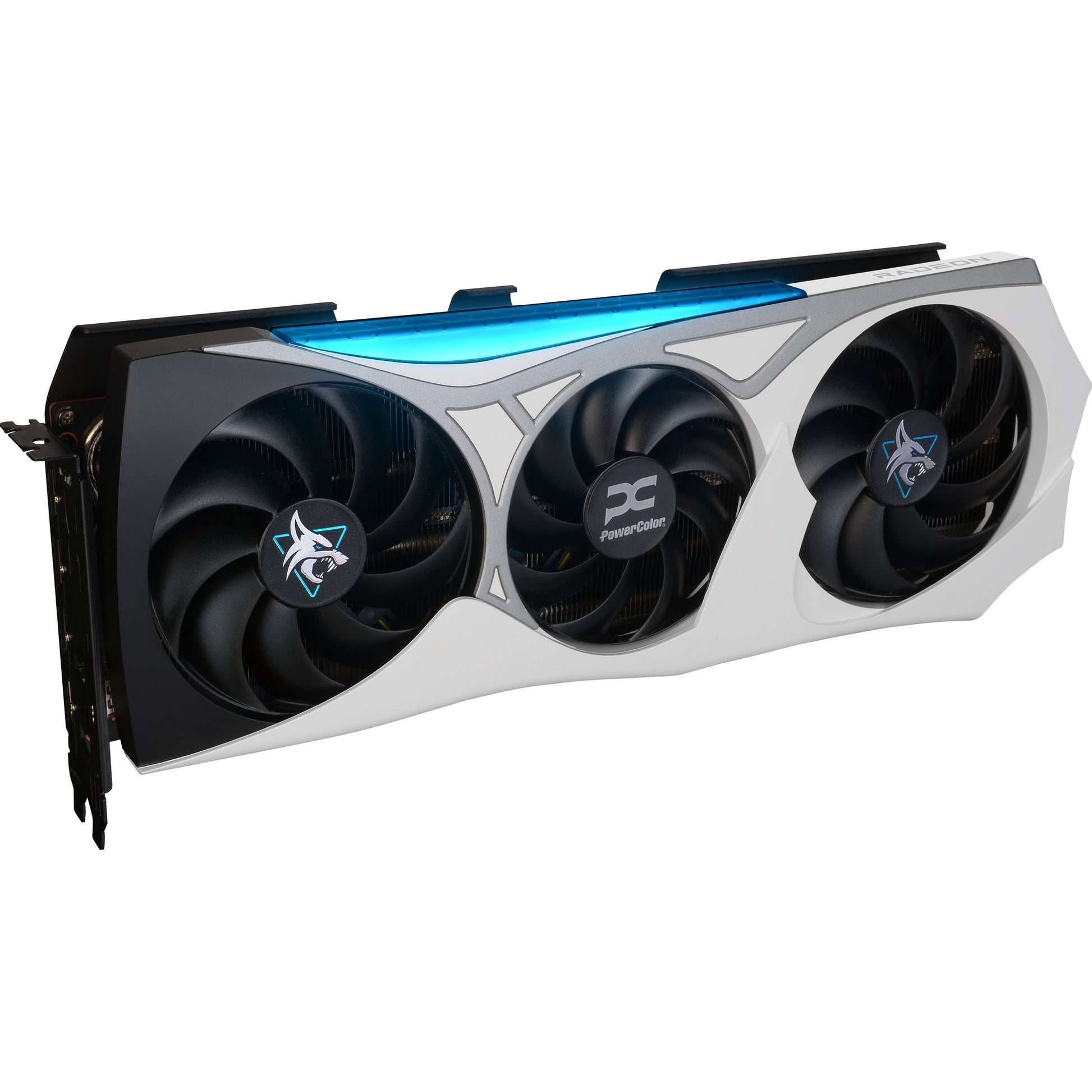 Powercolor Radeon RX 9070 XT Hellhound Reva16GB Limited Edition Grafikkarte (weiß schwarz, RDNA4, GDDR6, 3x Display Port, 1x HDMI)