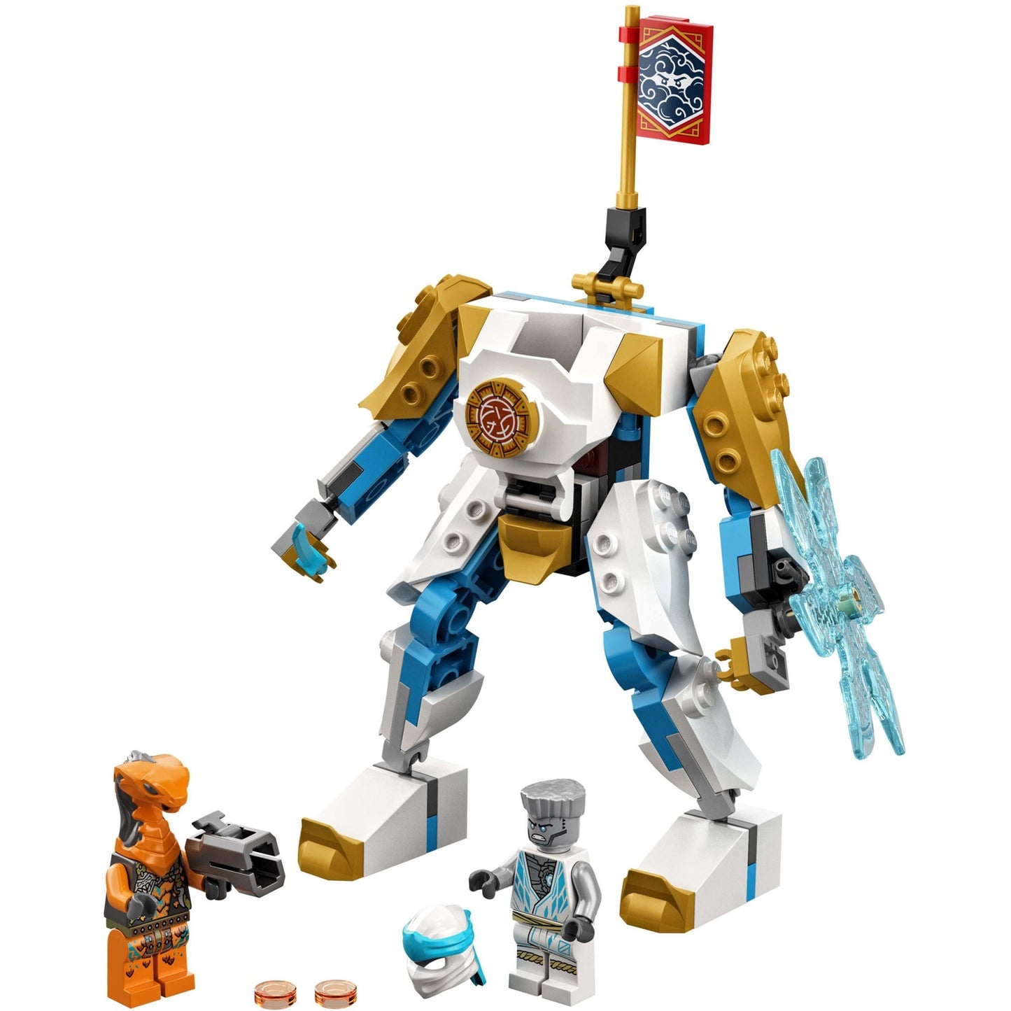 Lego Ninjago – Zanes Power-Up Mech EVO Konstruktionsspielzeug (71761)
