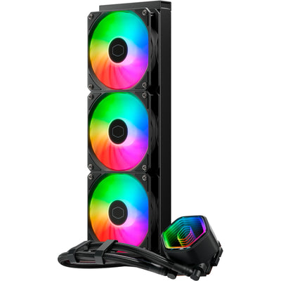 Cooler Master MLW-D36M-A18PA-R1 Masterliquid 360 Core II Argb, 360 mm Kühler, 3x 120 mm Argb Gen 2
