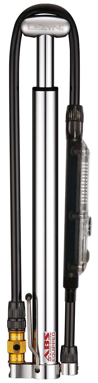 Lezyne CNC Micro Floor Drive HPG HVG Minipumpe mit Druckanzeige