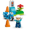 Lego 10471 Duplo Stadtblaues Polizeimotorrad | 2 Stk