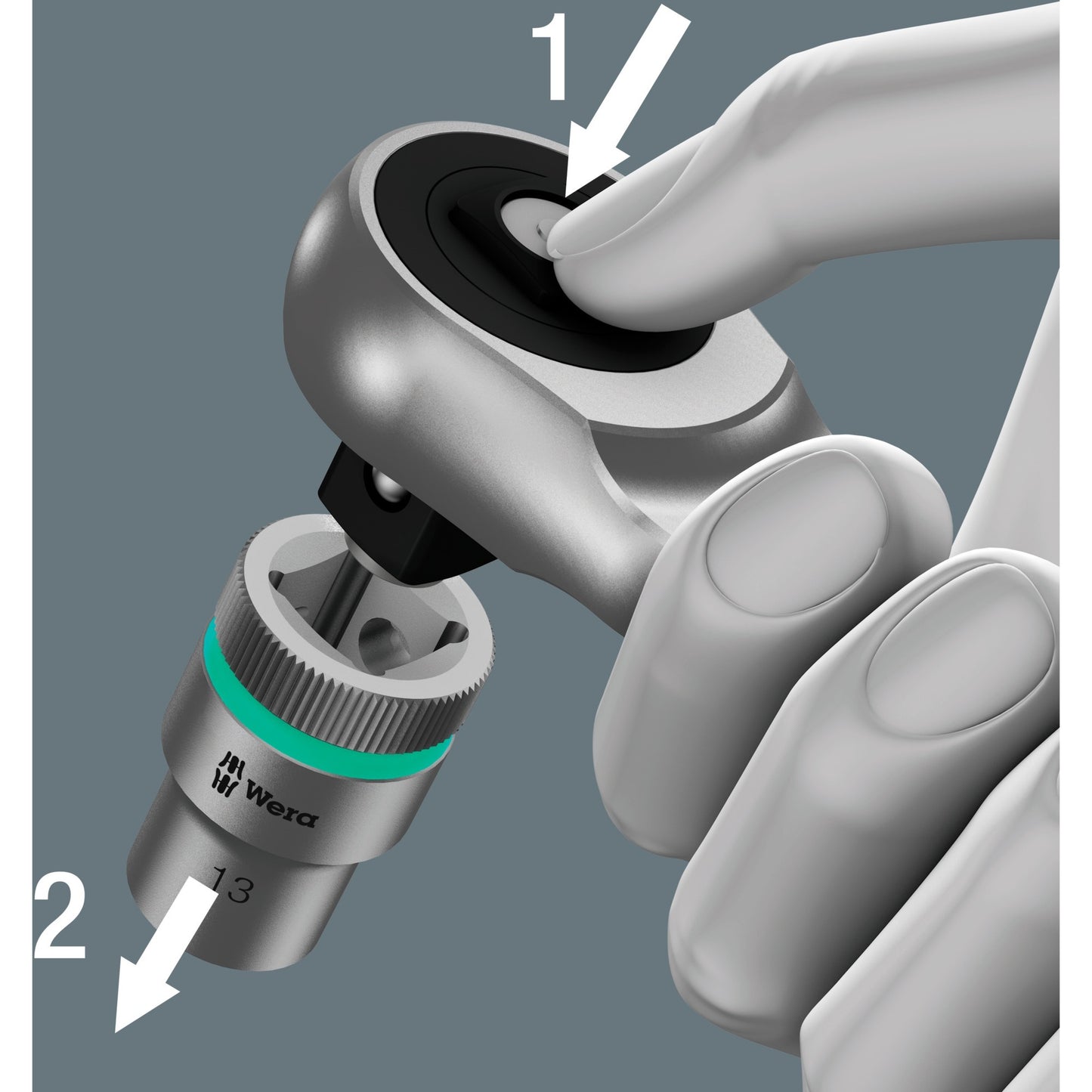 WAA 8100 SA 10 Zyklop Metall RETEST SET, 1 4