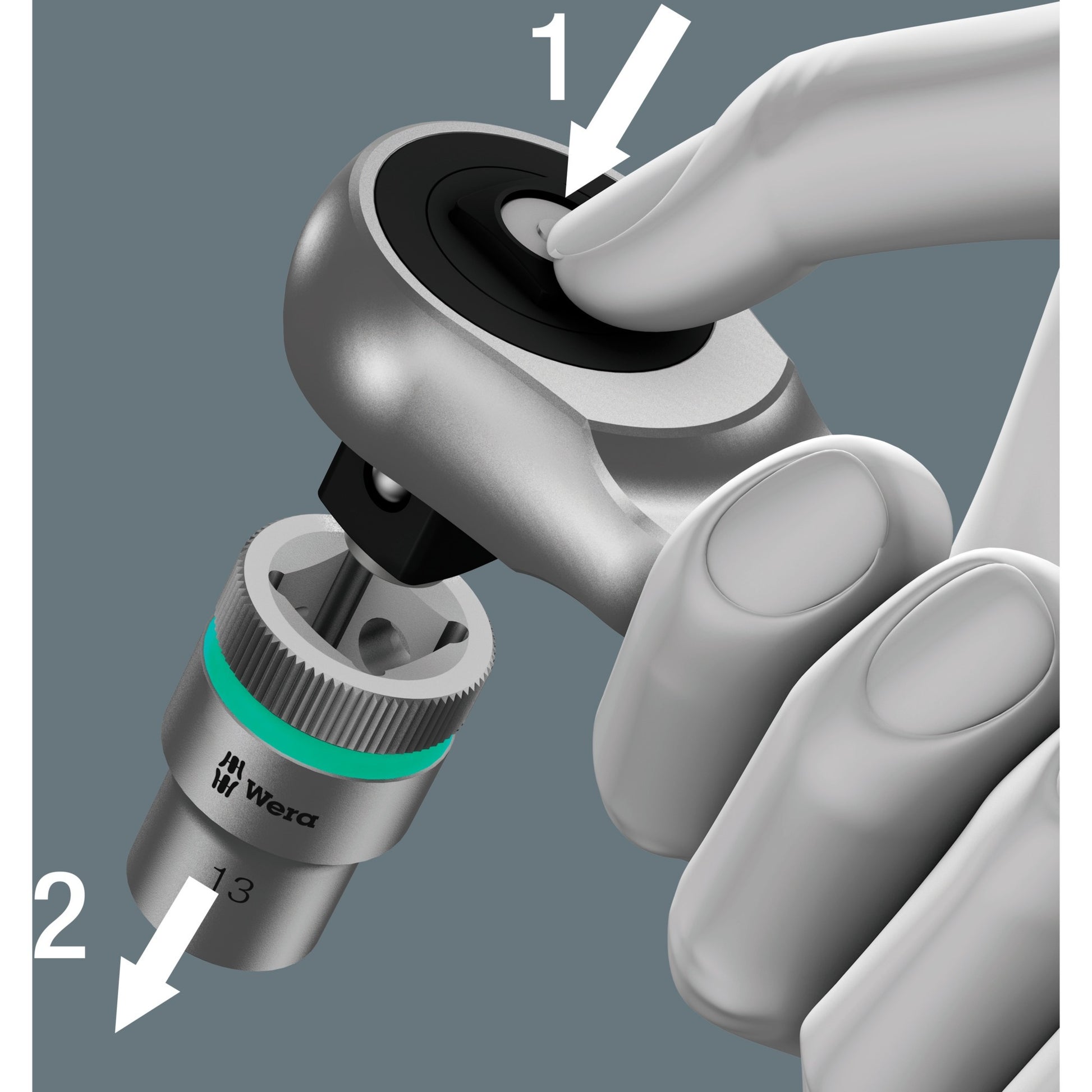 WAA 8100 SA 10 Zyklop Metall RETEST SET, 1 4