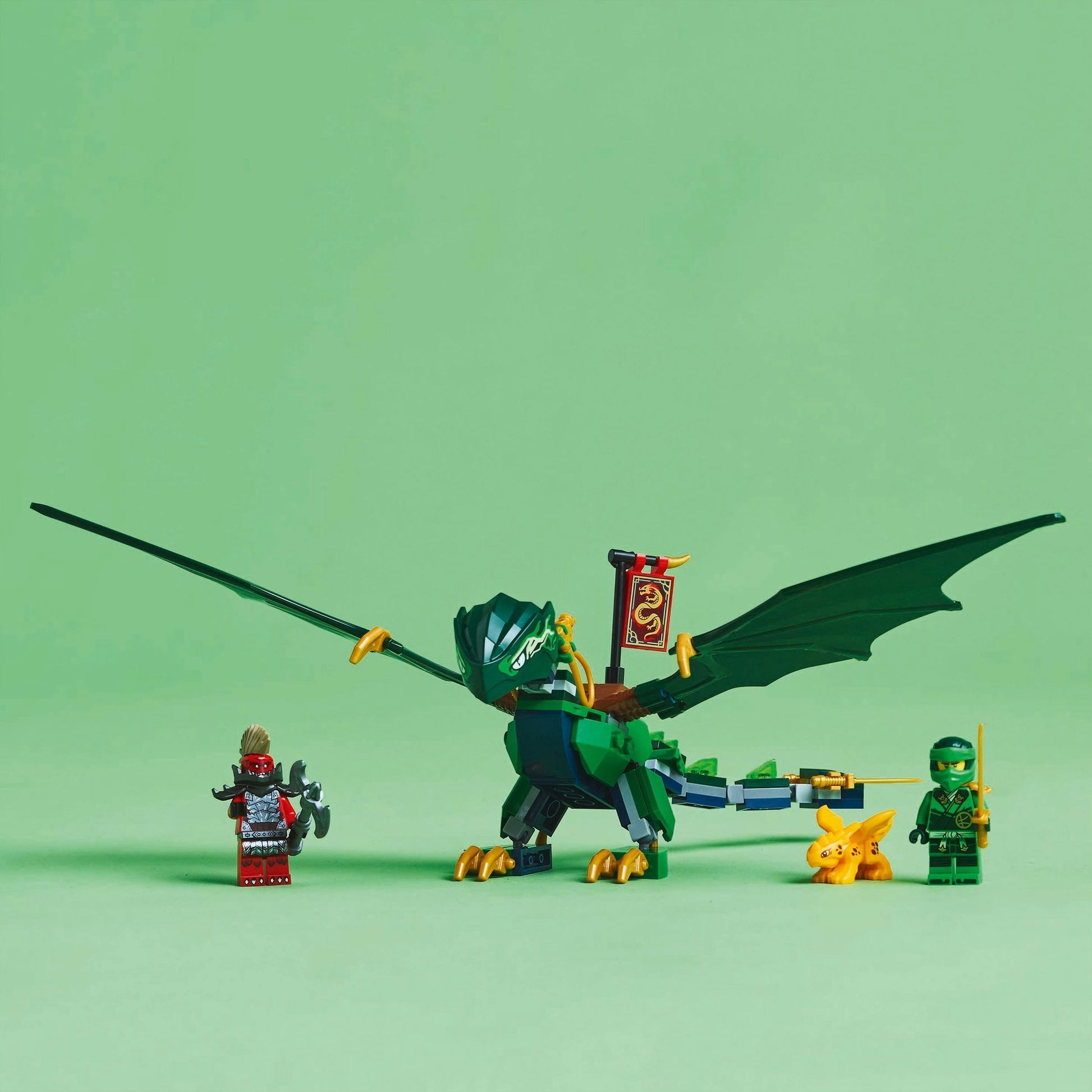 Lego Lego Ninjago 71829 Lloyds Green Forest Drache