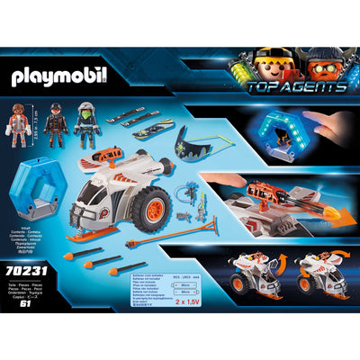 Playmobil Top -Agenten Spionageteam Schneemobile