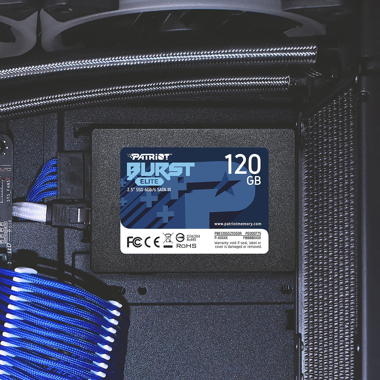Patriot platzte 120 GB