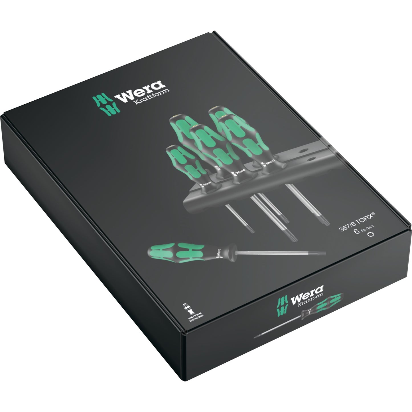 Wera 367 6 Schraubendreher Set Kraftform Plus