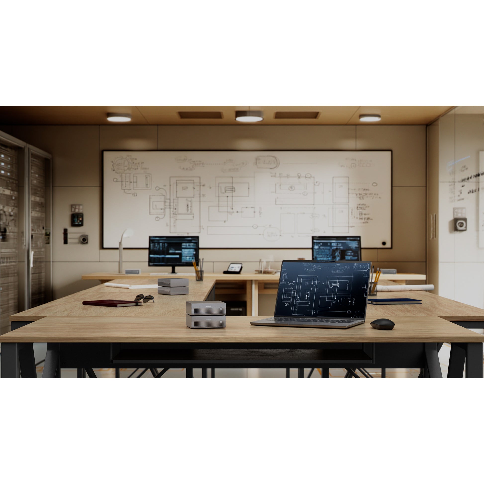 Asus Ascent GX10 Arm V9.2-A 128 2 Mini-PC (Dunkelgrau | NVIDIA GB10 Grace Blackwell | DGX Spark | NVLINK-C2C | 128 GB | 2 TB SSD)