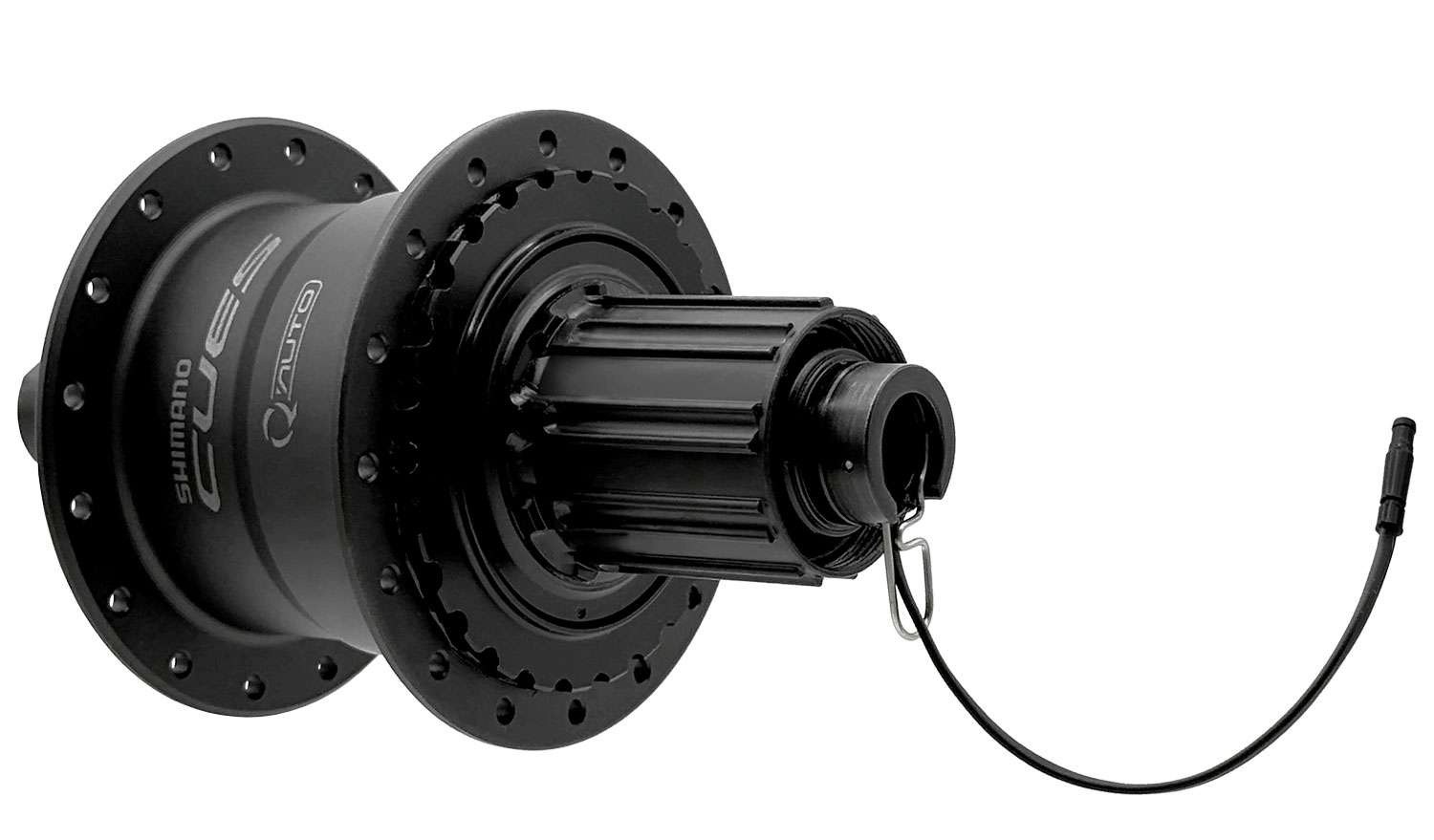 Shimano Cues fh-u6060 Auto-Shift-Dynamo Center-Lock-Hinterradnabe 12 x 142 mm