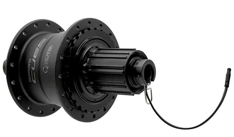 Shimano Cues fh-u6060 Auto-Shift-Dynamo Center-Lock-Hinterradnabe 12 x 142 mm