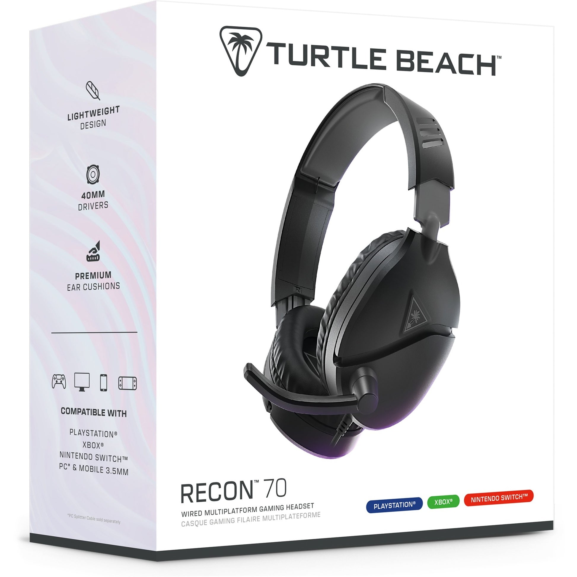 Turtle Beach Ohr Recon 70p Black (2024)