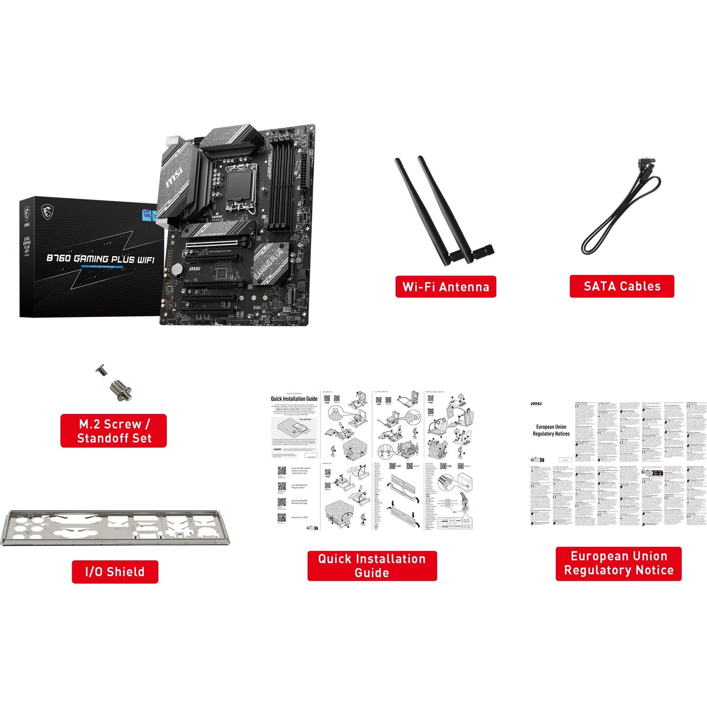 MSI B760 GAMING PLUS WLAN