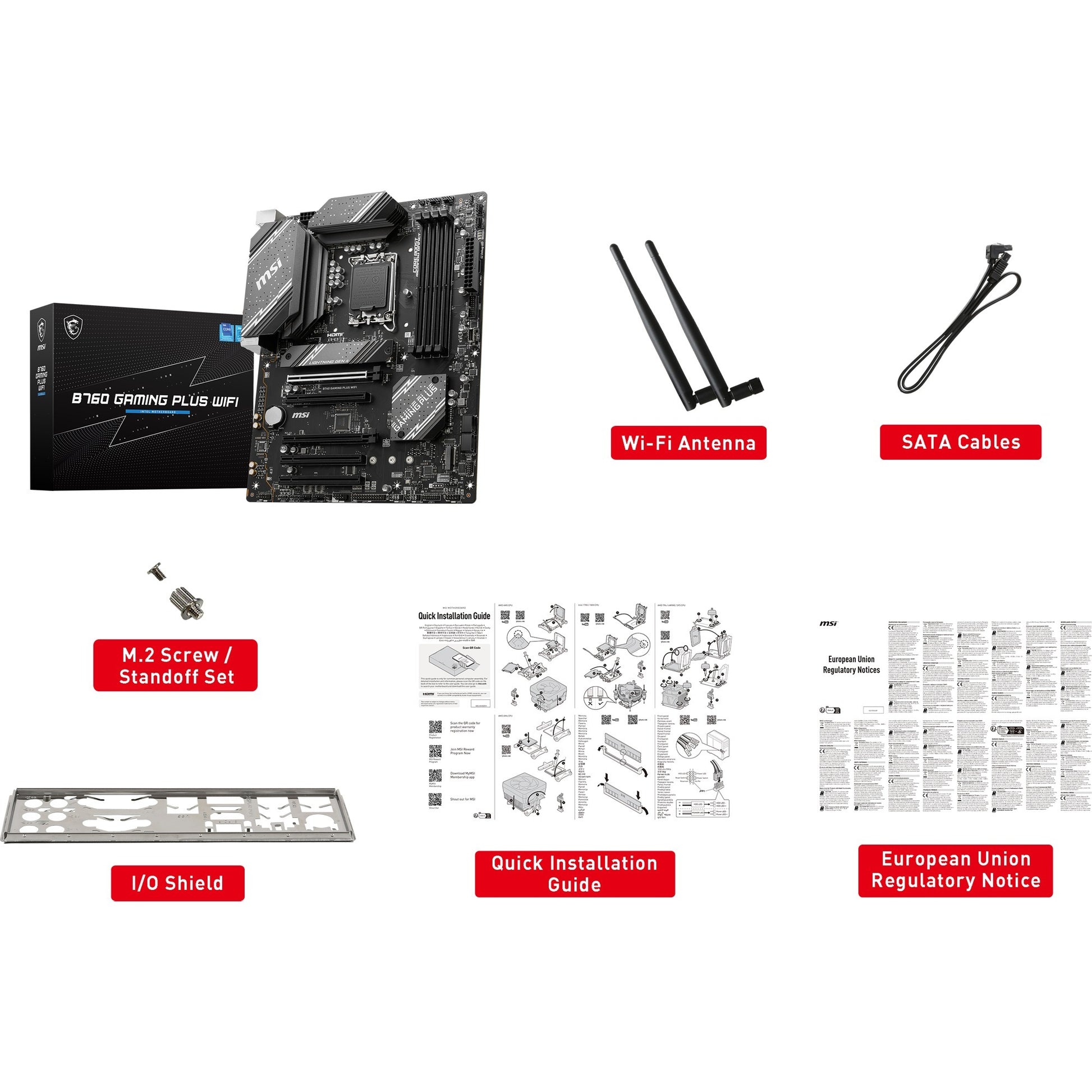 MSI B760 GAMING PLUS WLAN