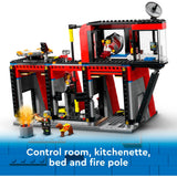 Lego LEGO City 60414 Feuerwache und Feuerwehrauto - afbeelding 10