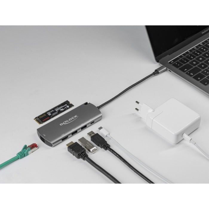 Delock USB Typ-C-Dockingstation mit M.2 Slot