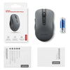 Lenovo wl310 leise Bluetooth-Maus (grau, 800–1600 dpi, Bluetooth 5.0)