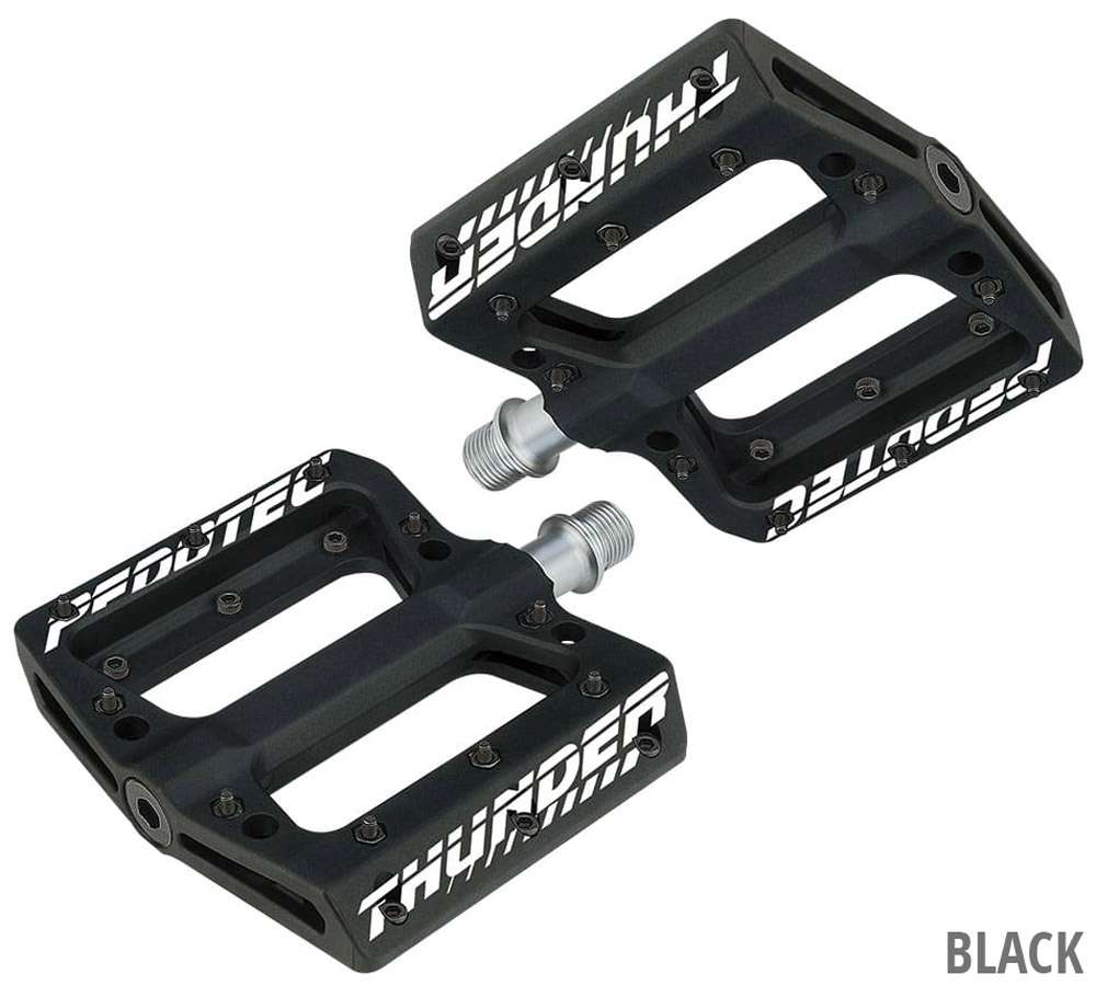 Pedotec Thunder 183 flache Plattformpedale aus Nylon