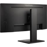 Viewsonic UwQHD gebogener Docking-Monitor mit KVM-Switch VG3419C 34 Ultrawide (Schwarz (matt), 1x HDMI, 1x Display-Port, USB-A, USB-B, USB-C, LAN, Audio) - afbeelding 5