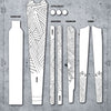 Dyedbro Stay Free Gravel Frame Protection Kit