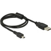 Delock-Kabel USB 2.0-A> USB Mini-B 5Pin 0,70 m