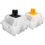 Ruhig sein! Leicht montierte, geräuschlose, taktile RGB-Gaming-Tastatur (schwarz, US-Layout (QWERTZ), geräuschlos, taktil, 100 %, Argb, PBT-Double-Shot-Tastenkappen) - afbeelding 6