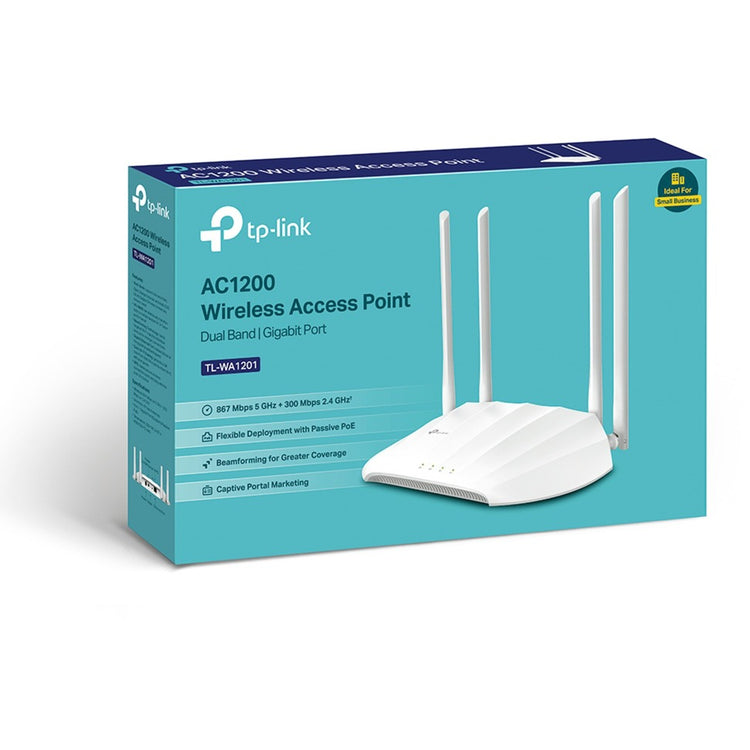 TP-Link TL-WA1201 AC1200 Drahtloser Zugangspunkt