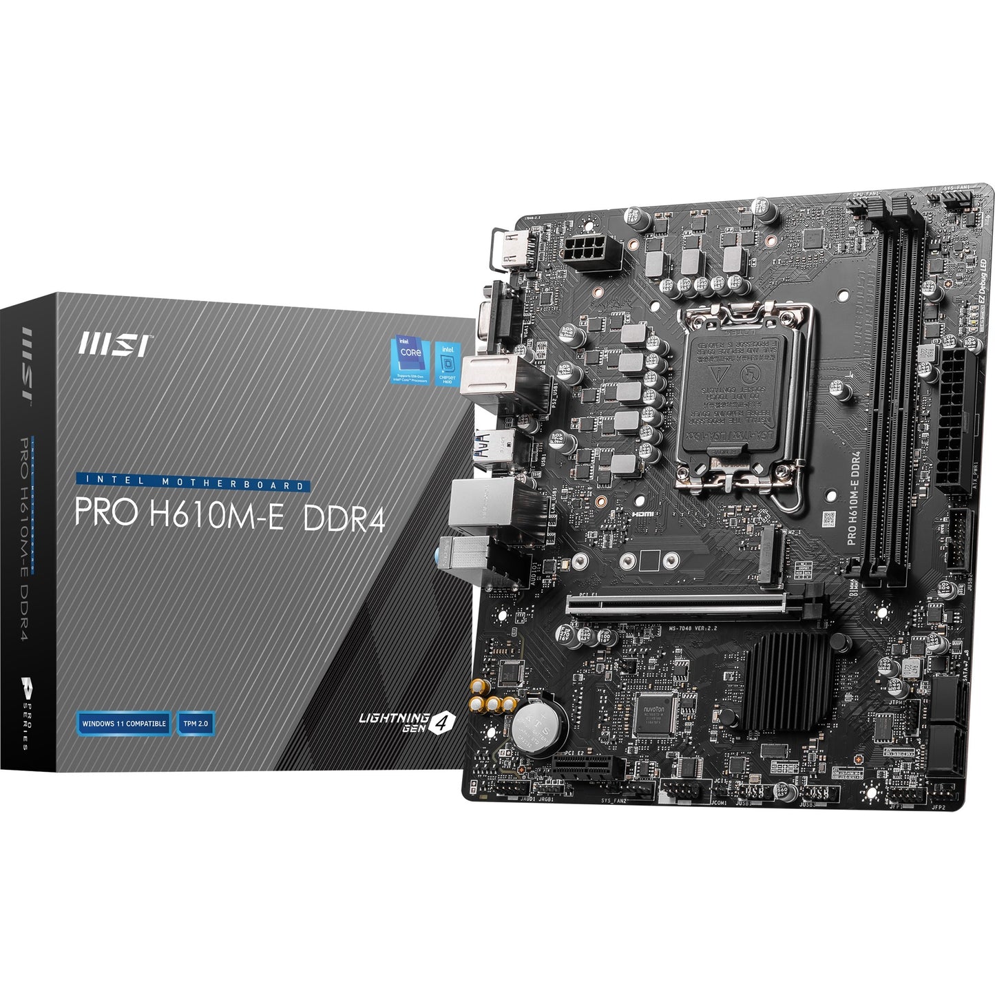 MSI Pro H610M-E DDR4