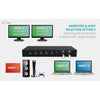 I-tec USB-C KVM Dock Pro Dockingstation (schwarz)