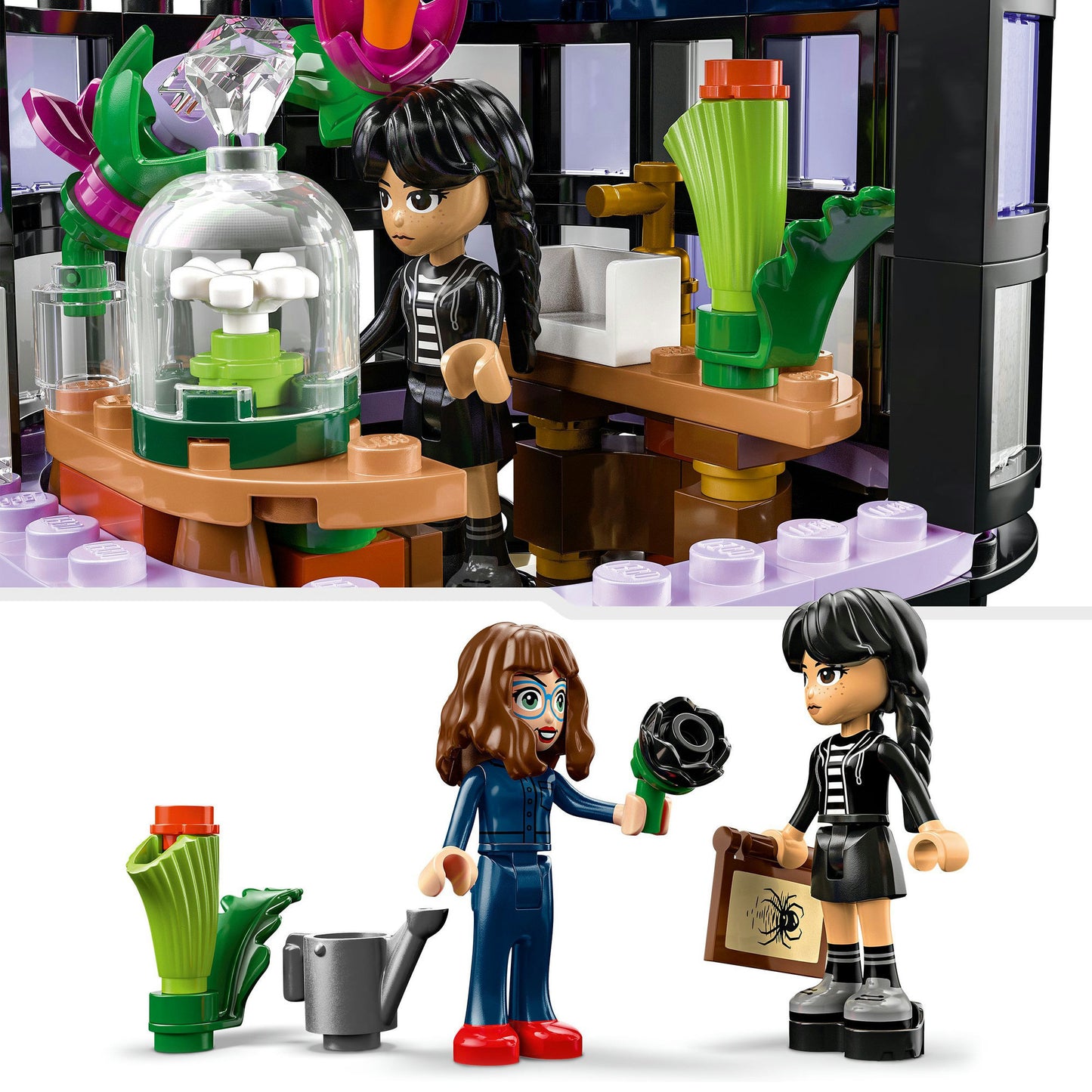 Lego 76784 Mittwoch, schwarze Dahlie