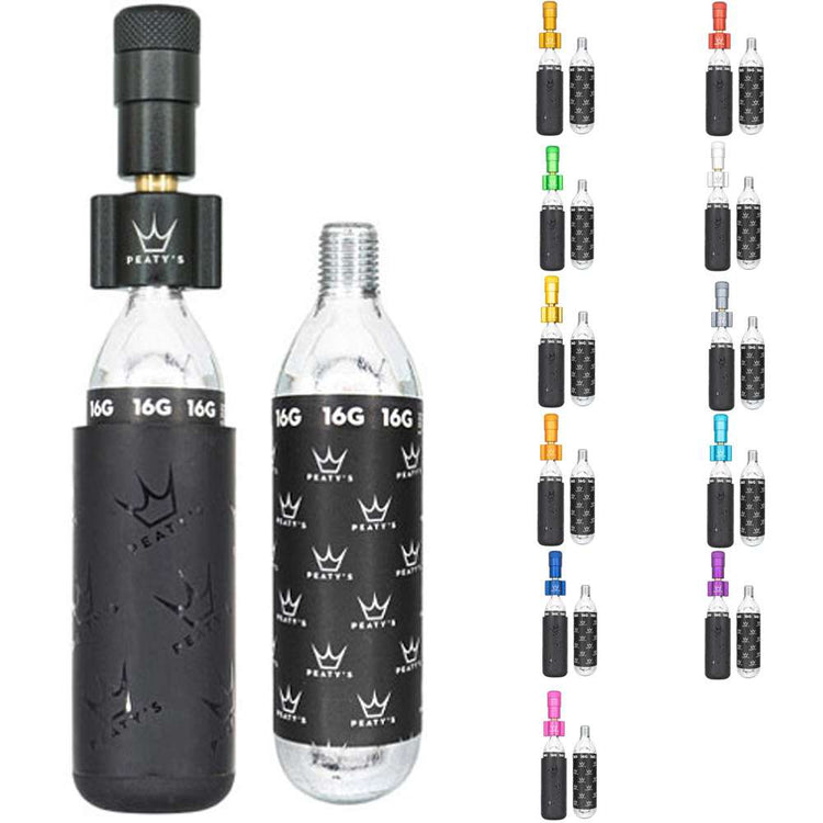Peaty's Holeshot CO2-Reifenfüller – Straßenschotter (16 g)