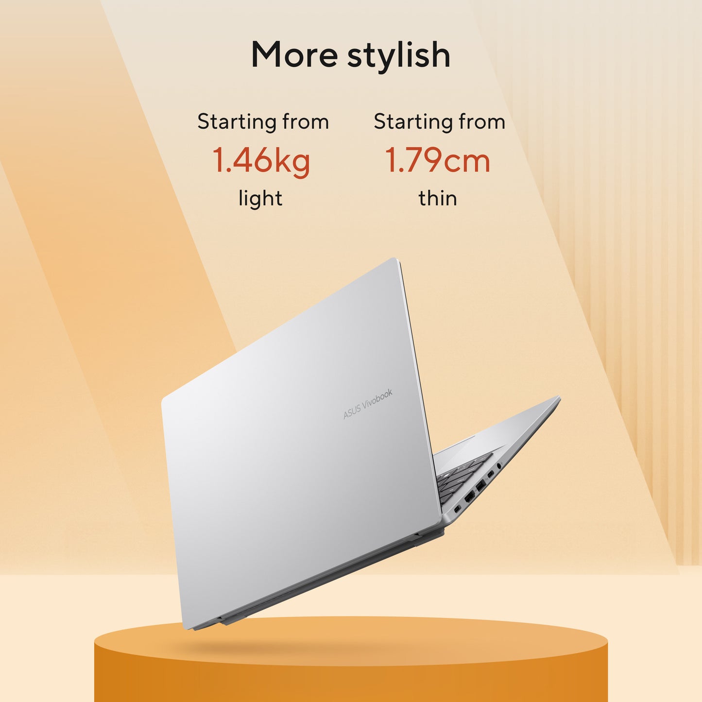 Asus vivobook 14 m1407ga-ly012w 14 Copilot+ Laptop (Silber | Ryzen 7 445 | Radeon 840m | 16 GB | 512 GD SSD)