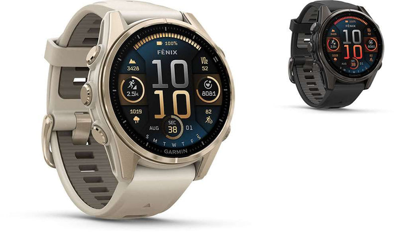 Garmin fēnix® 8 – 43 mm Amoled Sapphire – GPS-Multisport