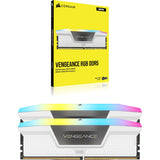 Corsair Vengeance RGB 32 GB DDR5-6400 (2x 16 GB) RAM (weiß, cmh32gx5m2b6400c36w, xmp 3.0) - afbeelding 7