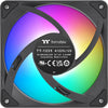 Thermaltake CT120 EX Reverse Arbb Sync PC-Lüfter (3-Fan-Pack) Gehäuselüfter (schwarz, 3 Stück, 120 x 120 x 25 mm, PWM)