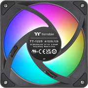 Thermaltake CT120 EX Reverse Arbb Sync PC-Lüfter (3-Fan-Pack) Gehäuselüfter (schwarz, 3 Stück, 120 x 120 x 25 mm, PWM) - afbeelding 4