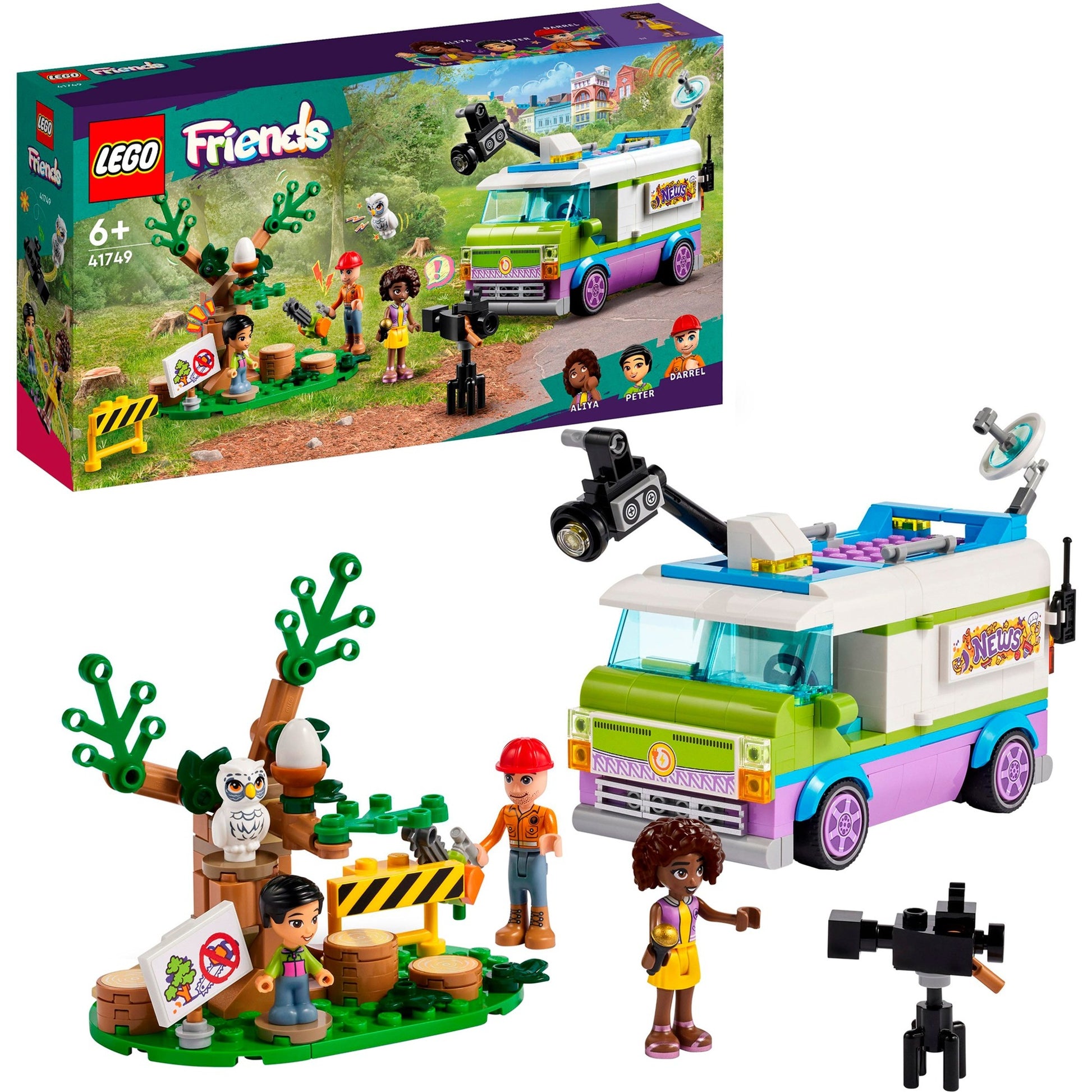 Lego Lego Freunde 41749 Nachrichtenbus
