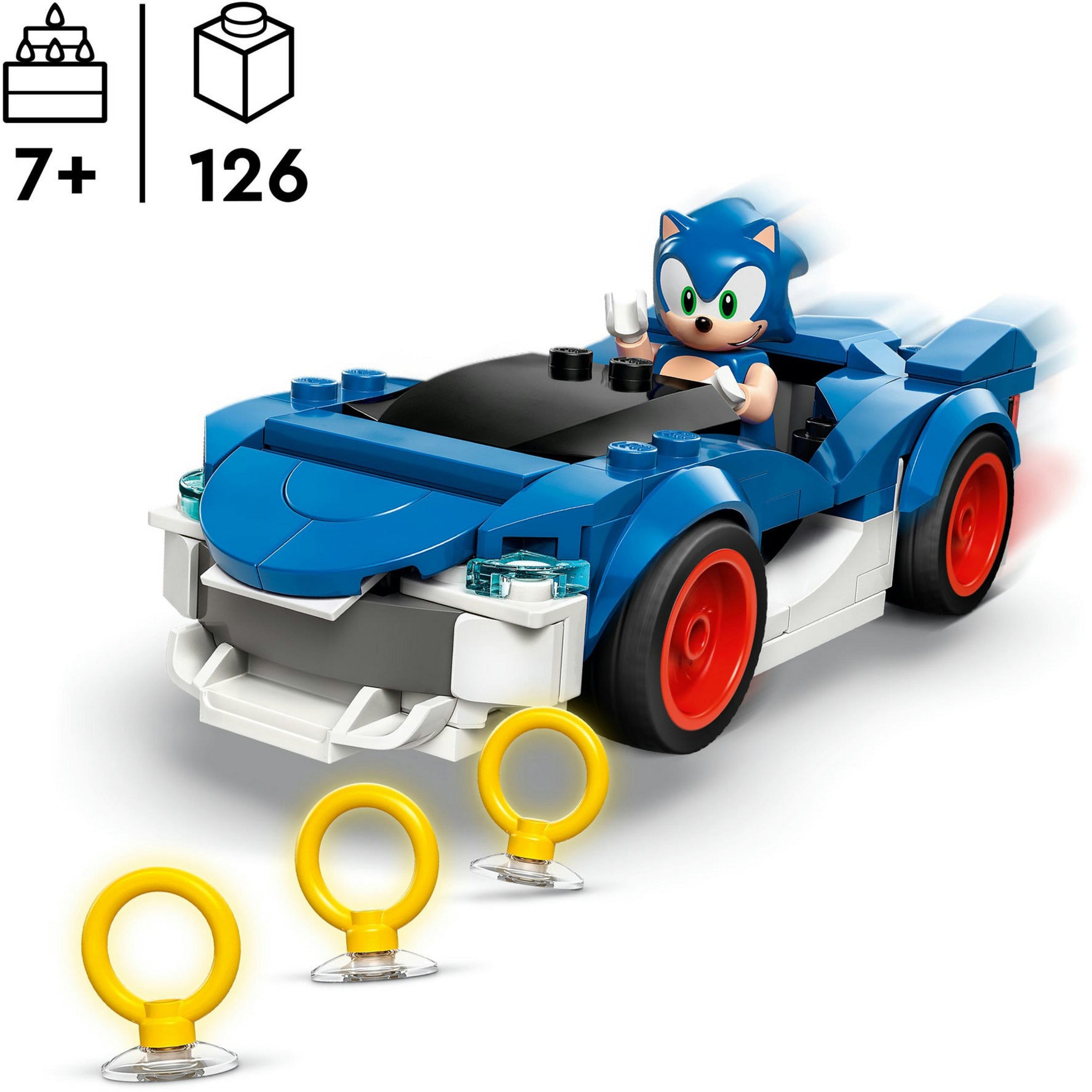 Lego Sonic 77117 Sonic Speedster Lightning | 2 Stk