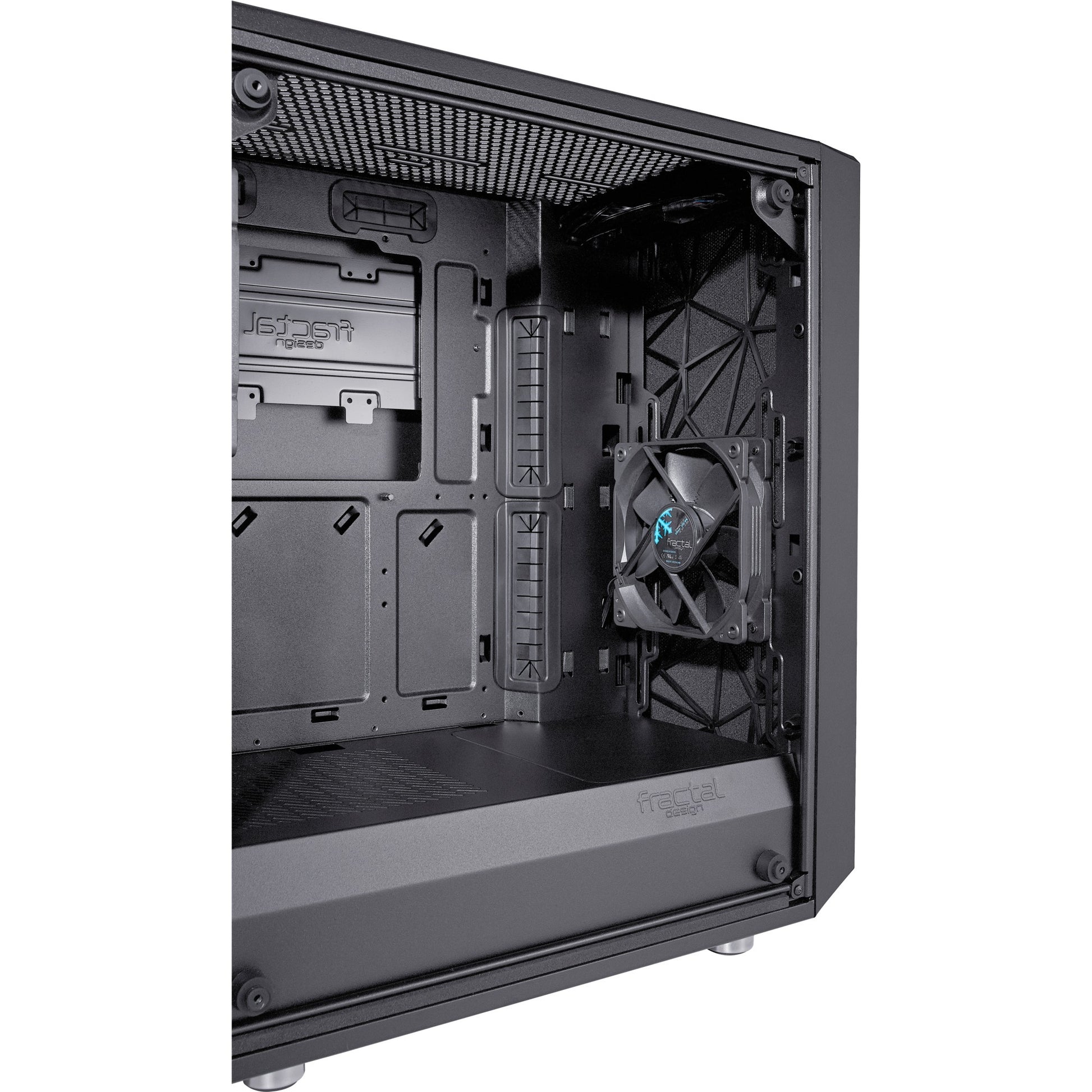 Fraktales Design meshify c dunkle getemperte Glas