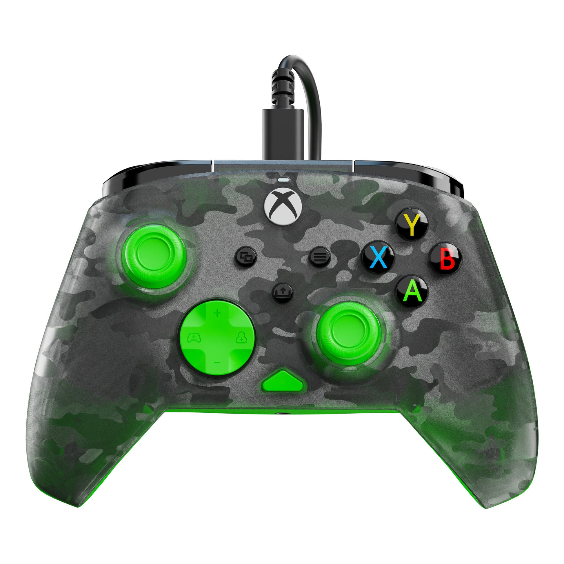 Turtle Beach Rematch Core Wired Controller (Schwarz Grün, Xbox Series X|S, Xbox One, PC)