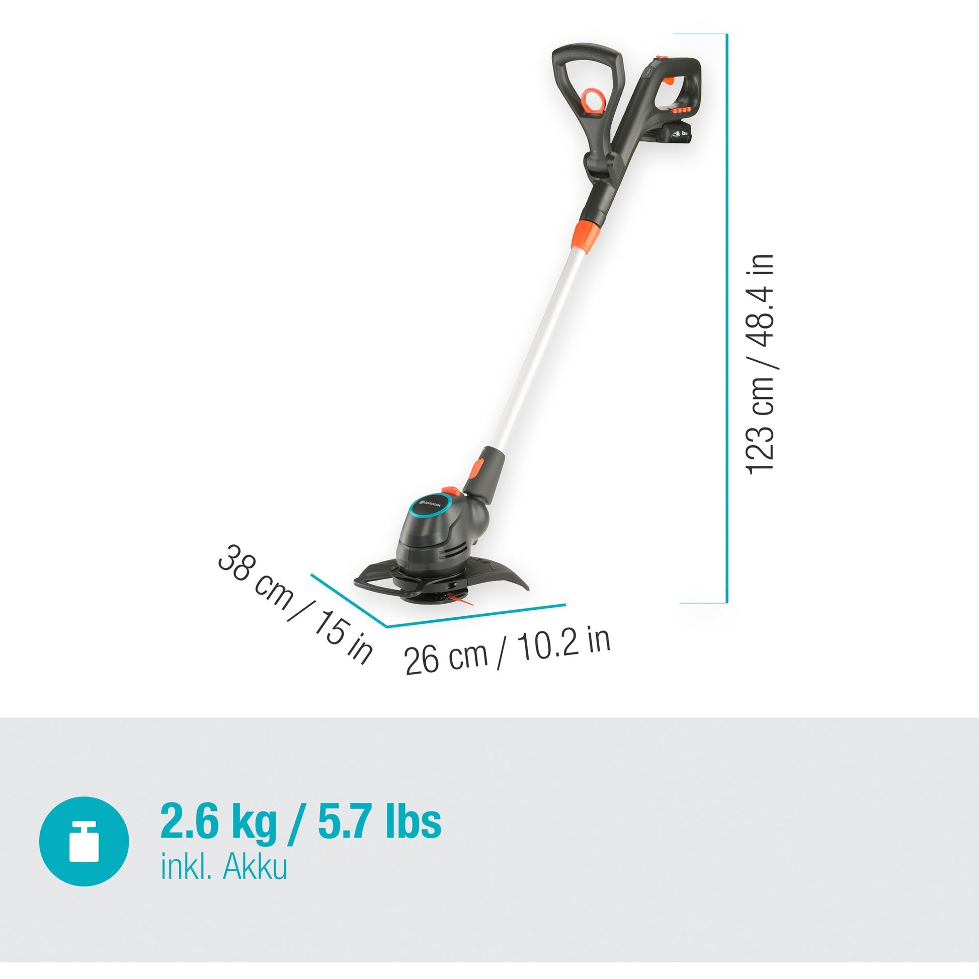 Gardena Comfortcut 23 18V P4a Set